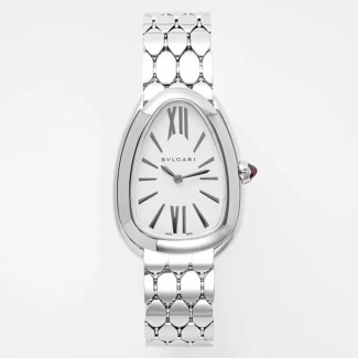 BV공장 불가리 세르펜티 세두토리 워치 화이트 다이얼 33mm 103141