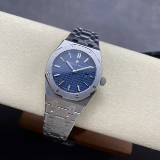 ZF공장 오데마피게 로열오크 레이디 청판 다이얼 스틸 33mm 67651